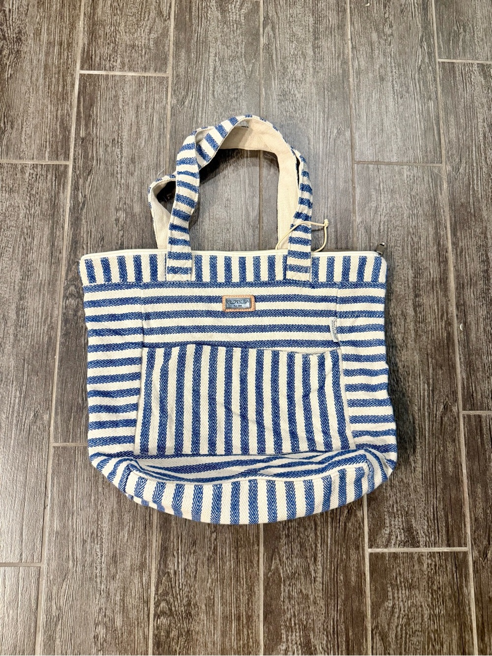 Striped tote bag!…